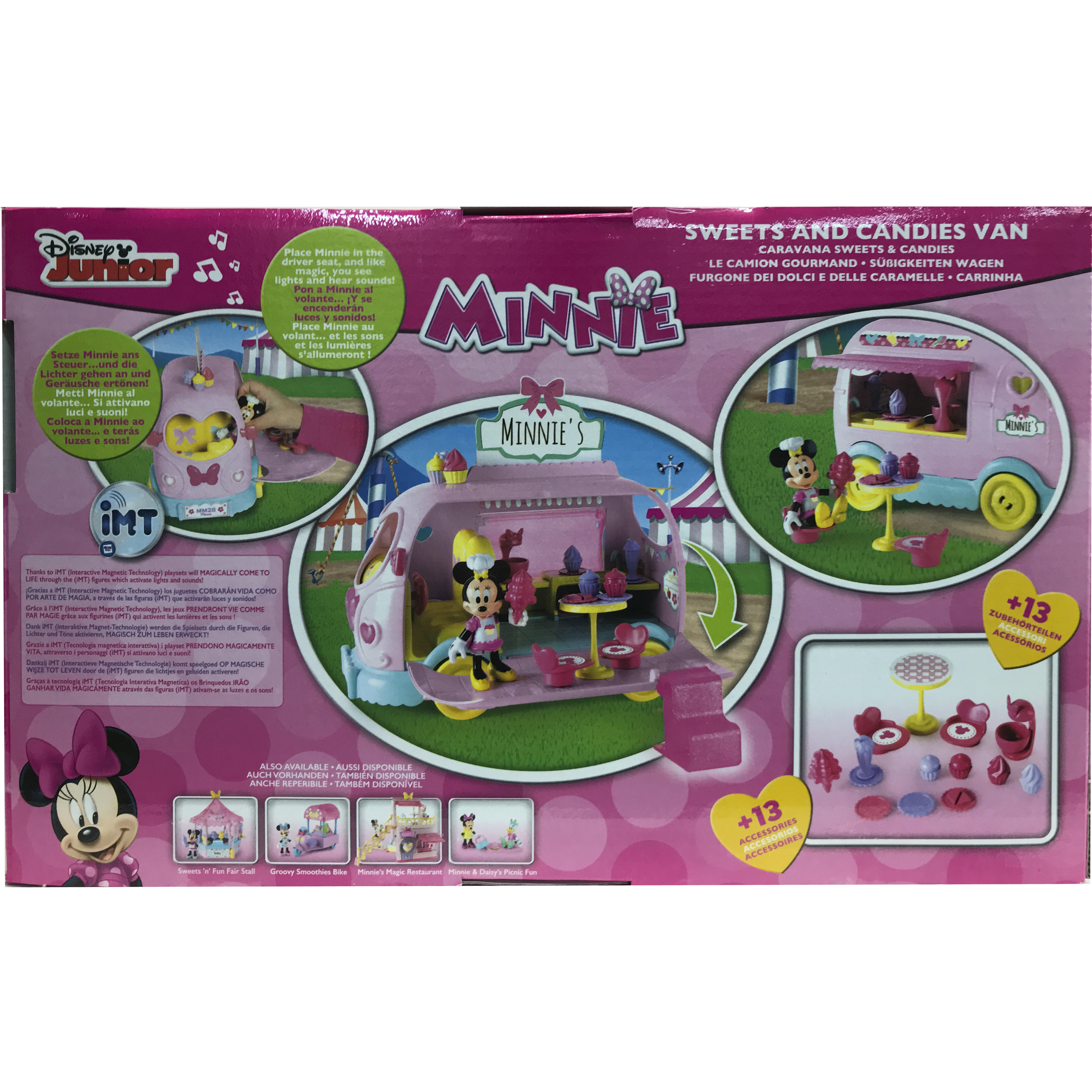 imagen caravana minnie dulce y caramelos