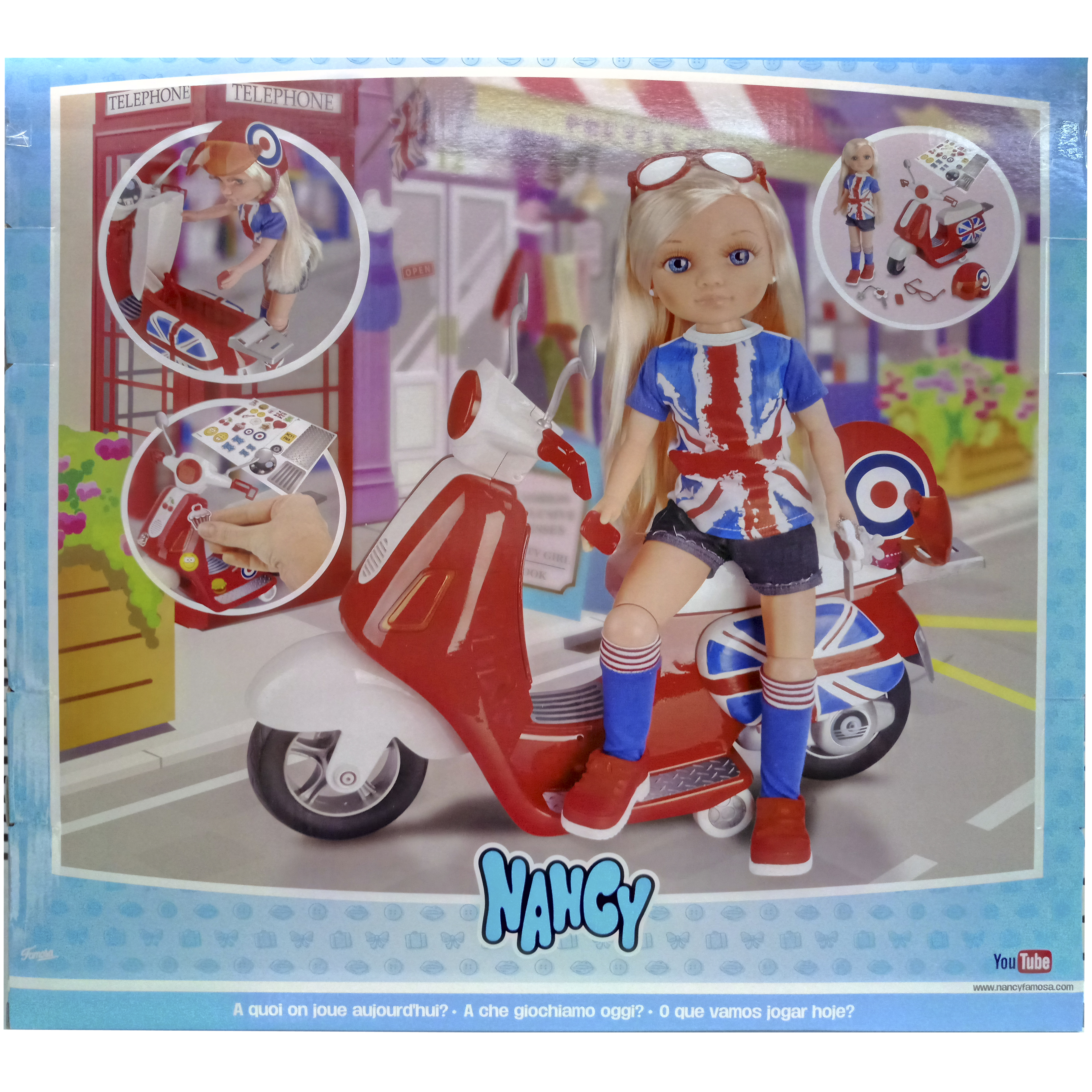imagen mu&ntilde;eca nancy moto en londres