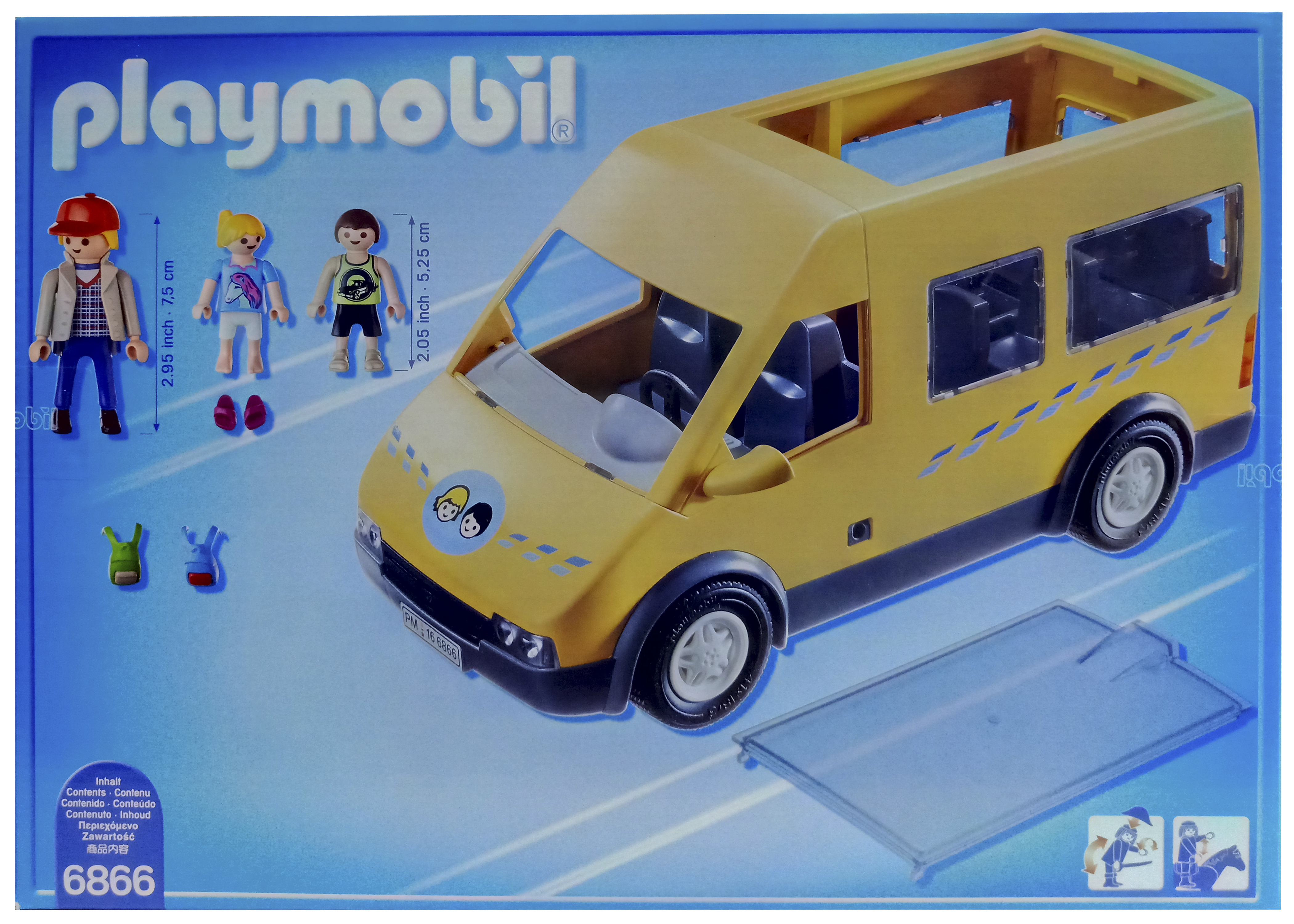 playmobil 6866 autobús escolar city life