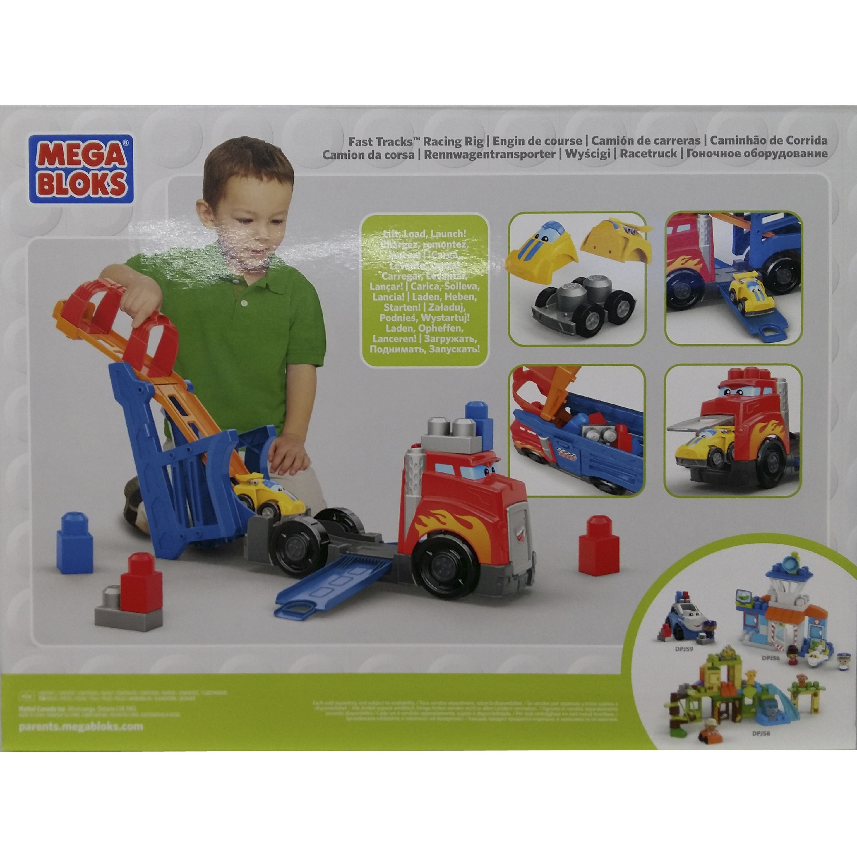 imagen trasera mega blocks cami&oacute;n golpet