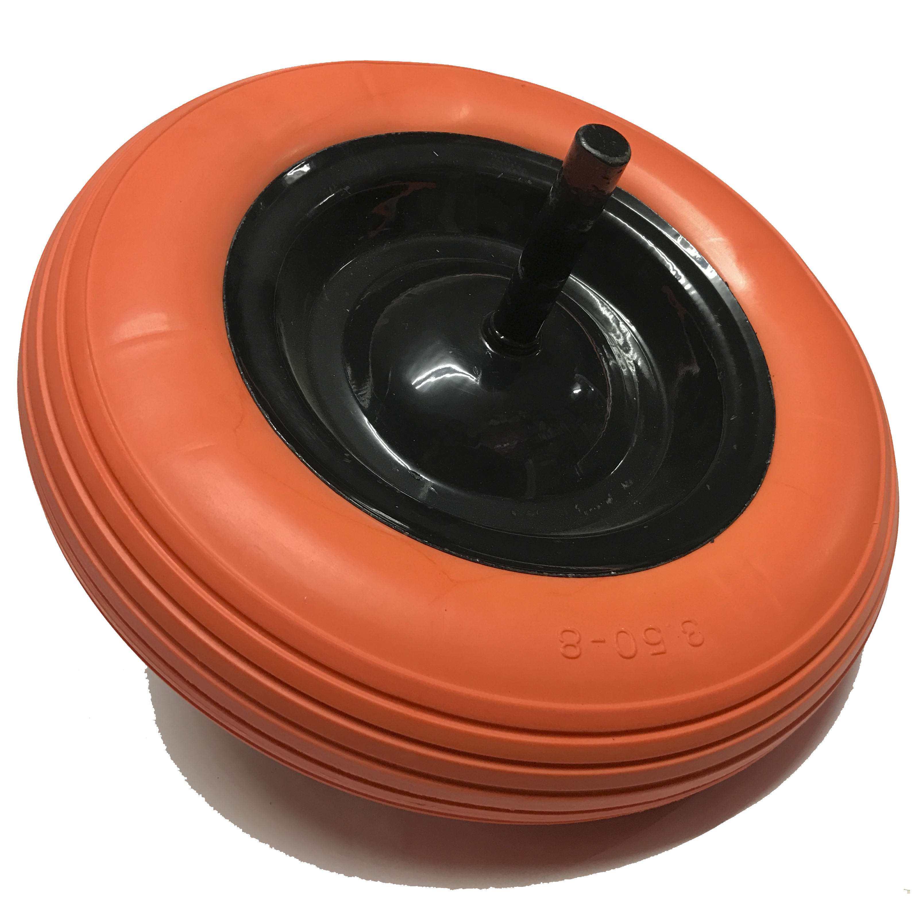 imagen rueda antipinchazos naranja