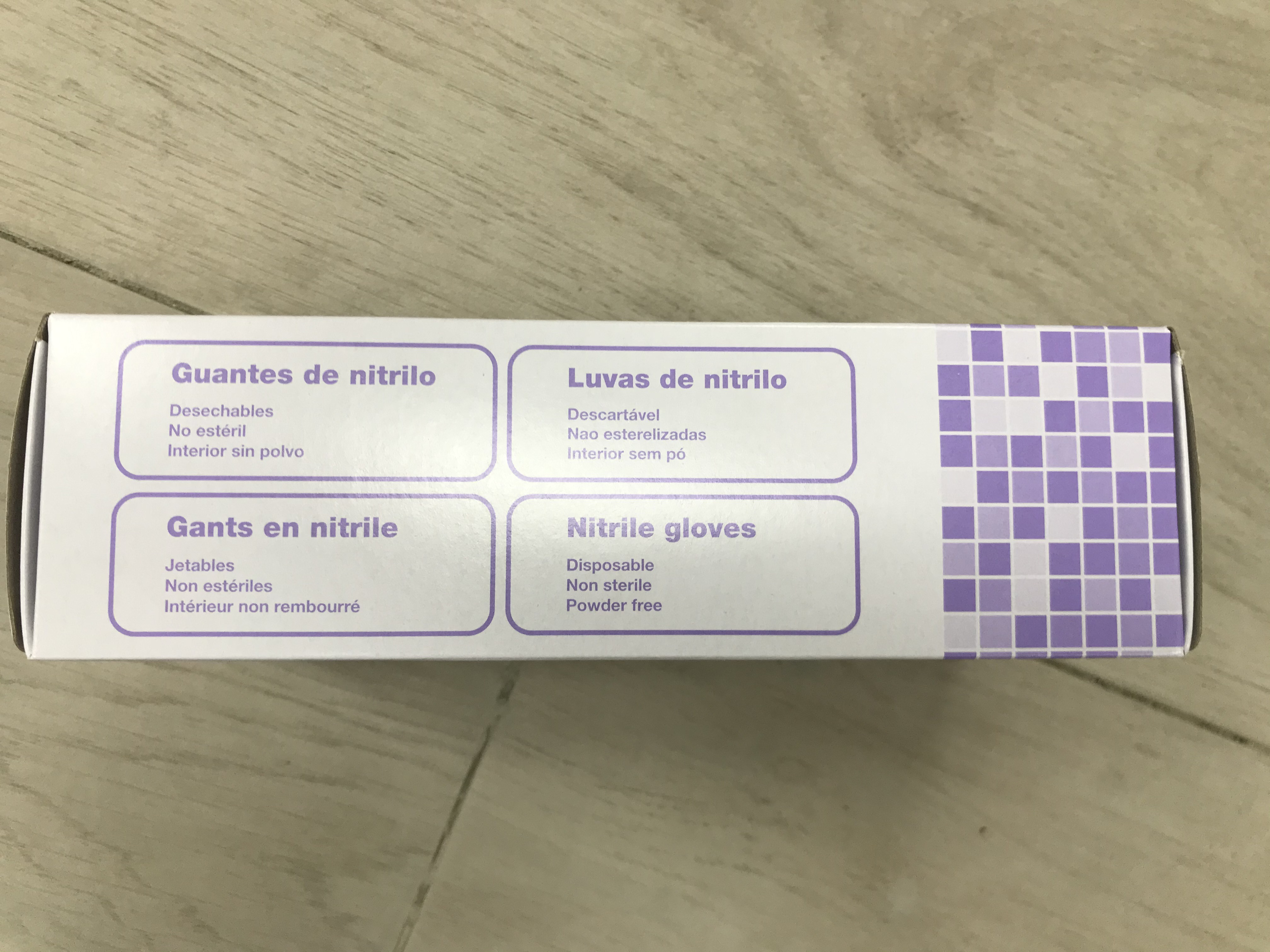IMAGEN CAJA GUANTE TALLA L NITRILO