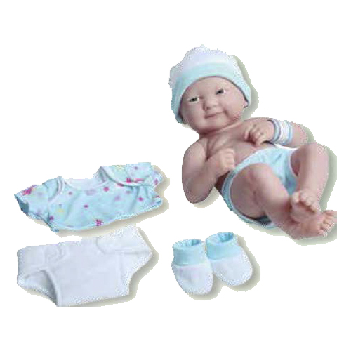 Muñeca recien nacido New Born en Azul