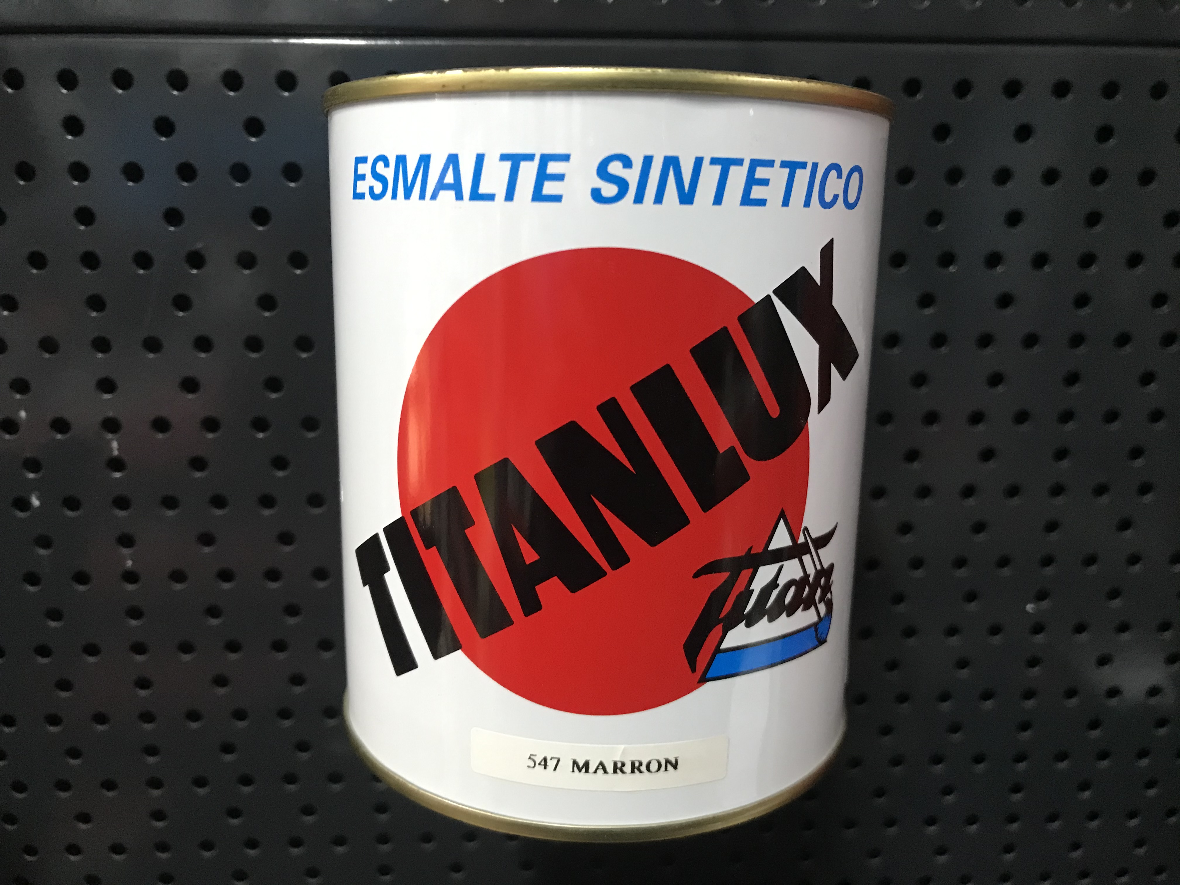 imagen pote titanlux marr&oacute;n 750