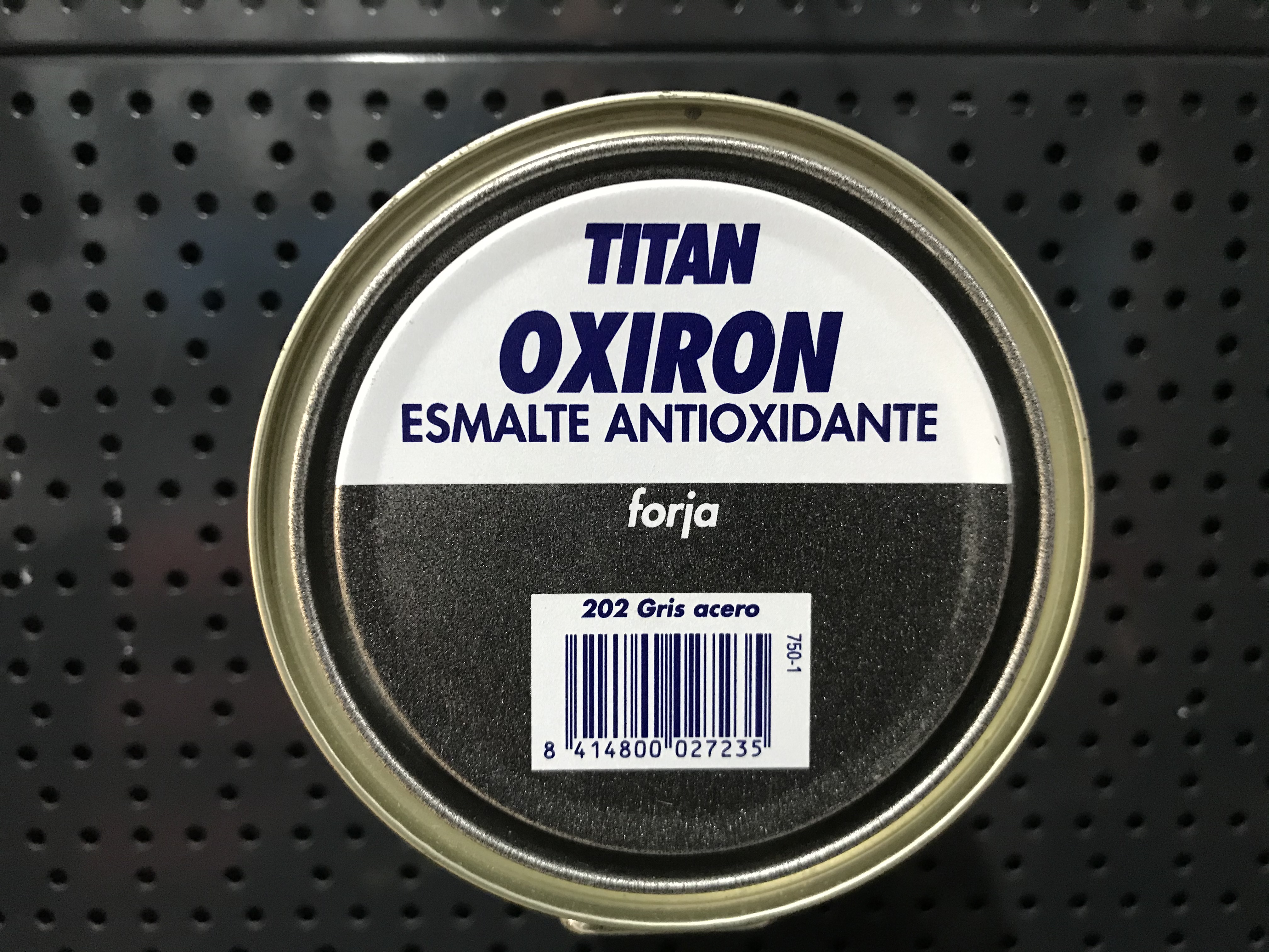 imagen pote oxiron forja gris acero 750