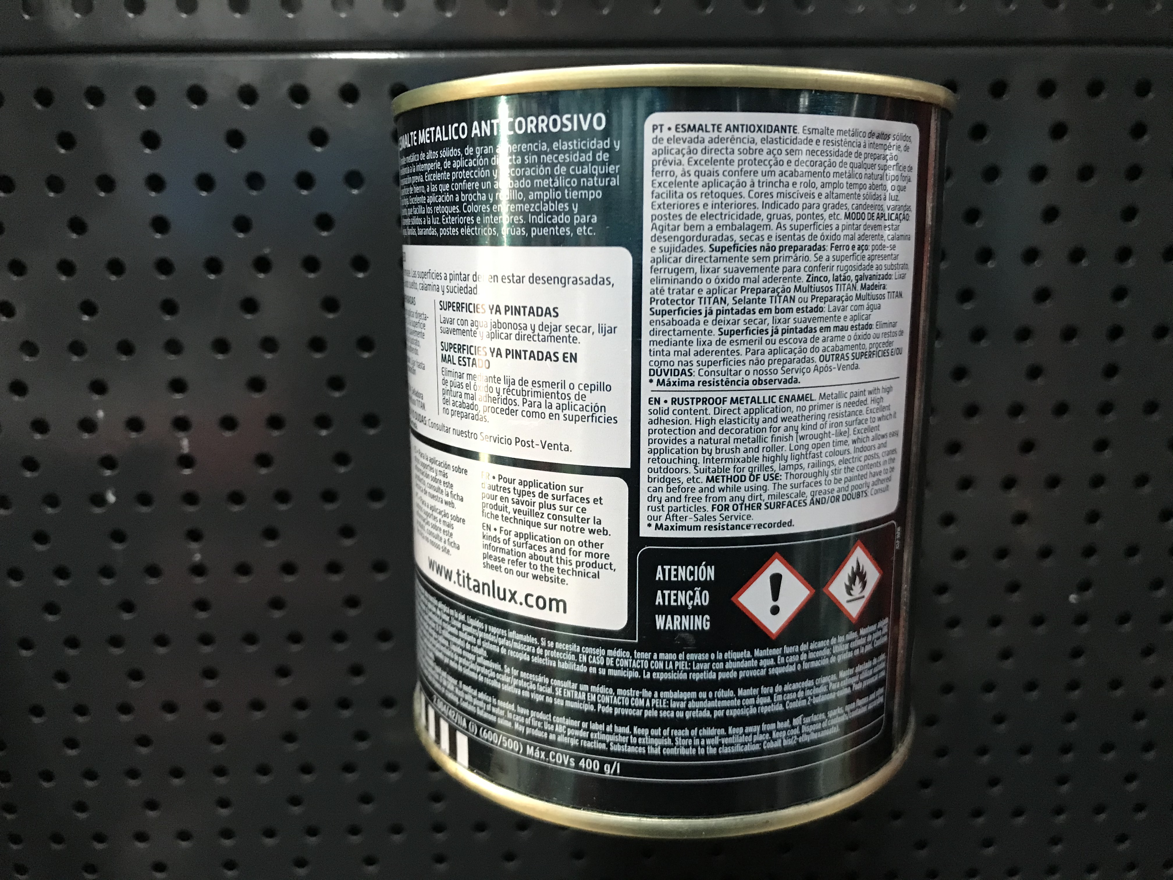 imagen advertencia oxiron forja negro 75