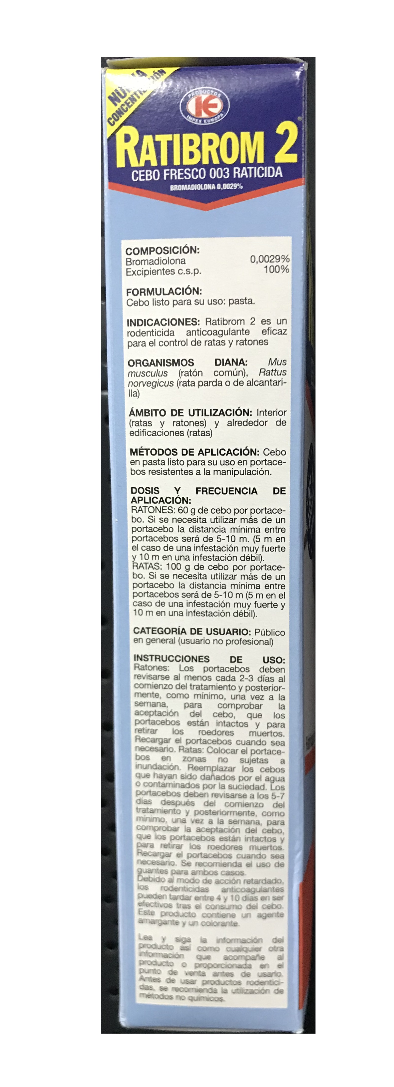 matarratas cebo fresco ratibrom 500gr