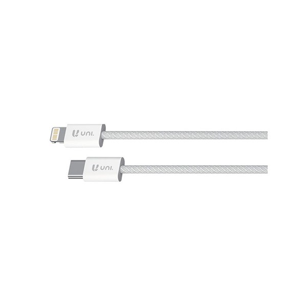 CABLE C-LIGHTNING 30W 3A 2M BLANCO UNICO