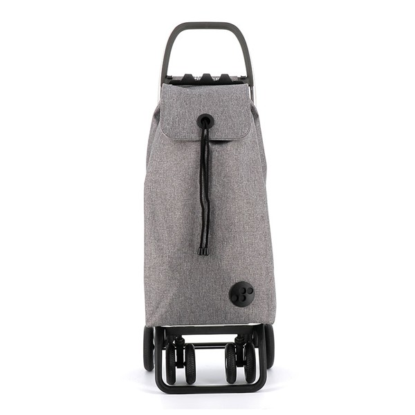 CARRO COMPRA I-MAX TWEED 4 GRIS ROLSER