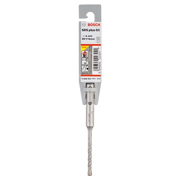 SDS PLUS-5X: 5 X 50 X 110