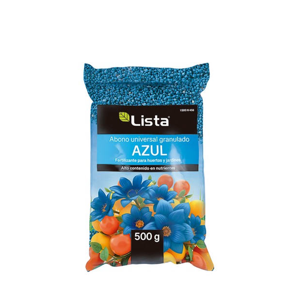 ABONO UNIV GRANULADO AZUL LISTA 500 G