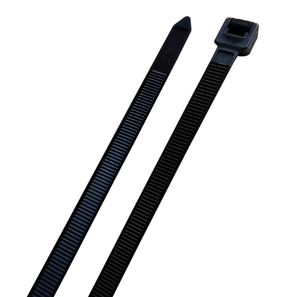 BRIDA NYLON NEGRA 750X7,6. 100UD