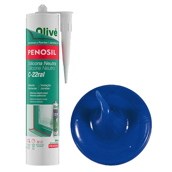 SILICONA NEUTRA C-22 AZUL R5010 300ML