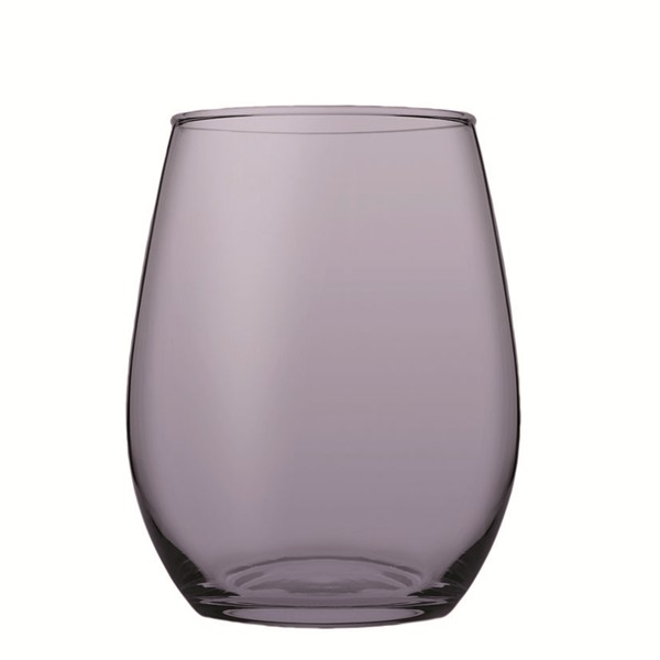 VASO CRISTAL AMBER 350CC. 6 UN. P&Uacute;RPURA