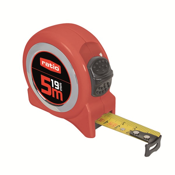 FLEXOMETRO CINTA 19/5 M.DISPLAY 12 PZAS.