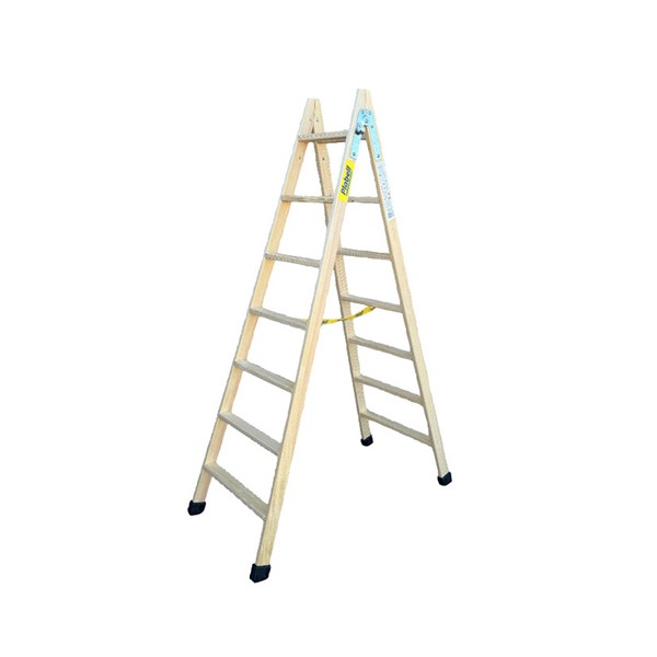 ESCALERA MADERA PLABELL 7 PELDA&Ntilde;OS 60MM