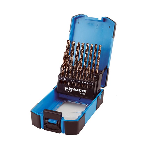 BROCA JGO.19PCS HSS-Co DIN338 &Oslash;1-10X0,5M