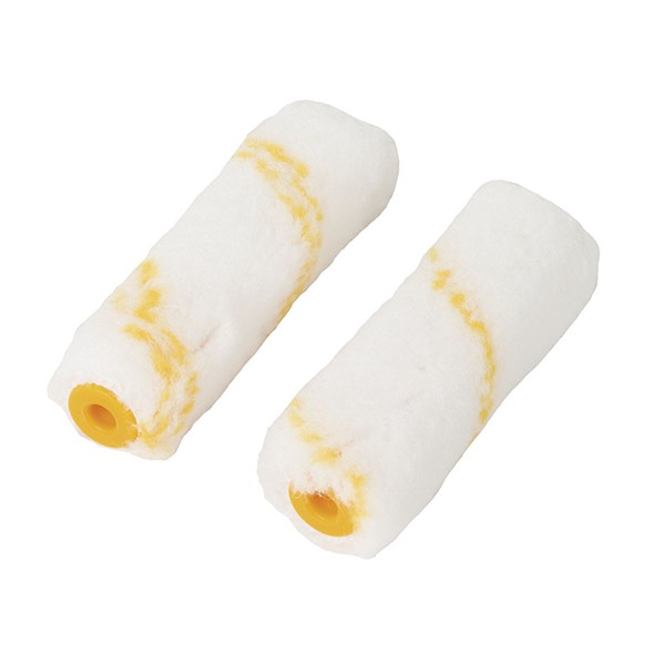 RECAMBIO MINIRODILLO TIPO ANTIGOTA DE 11CM, PAQUETE CON 2 UNIDADES ESPECIAL PARA PAREDES Y TECHOS