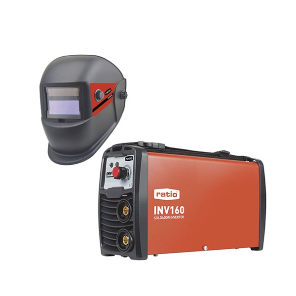 SET SOLDADOR INVERTER + PANTALLA RATIO