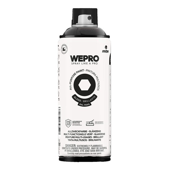 WEPRO SOLVENT NEGRO COSMOS SAT. 400ML