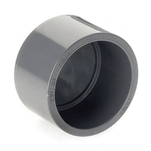 PVC TAPON CIEGO EXTERIOR 50 HEMBRA ACCESORIO PARA TUBERIA DE PRESI&Oacute;N DE 50mm