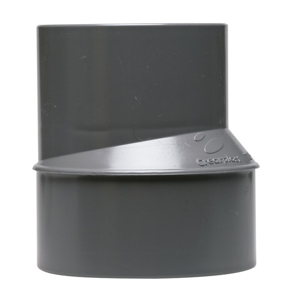 PVC AMPLIACION EXCENTRICA 40-50mm HEMBRA-MACHO ACCESORIO PARA TUBERIA DE EVACUACI&Oacute;N SANITARIA DE 40 A 50mm