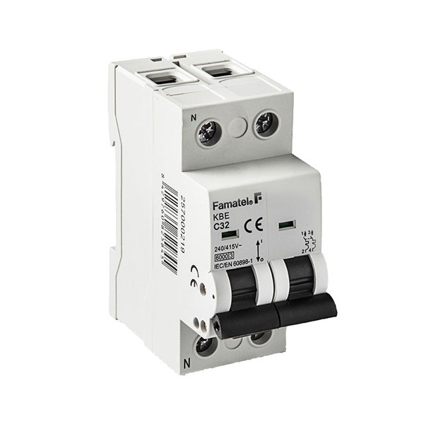 MAGNETOT&Eacute;RMICO 1P+N 32 AMPERIOS