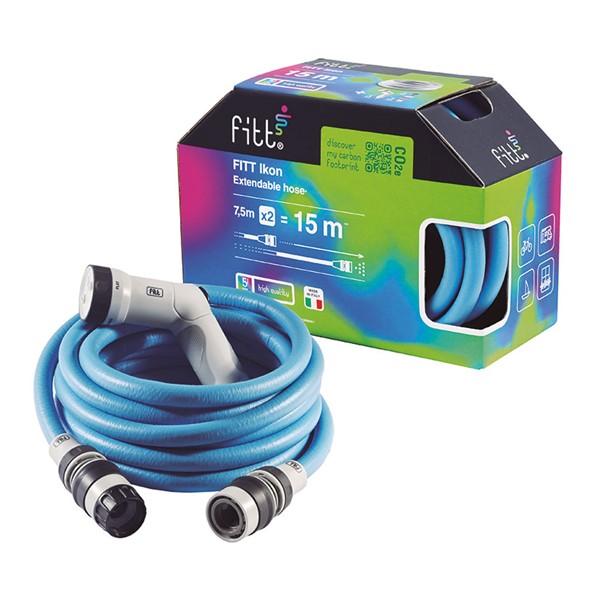 Kit manguera Fitt IKON BLUE 15 m.