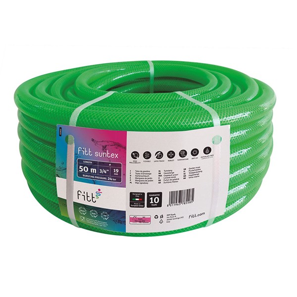 Manguera tacto latex Oe 19 mm x 50 m.
