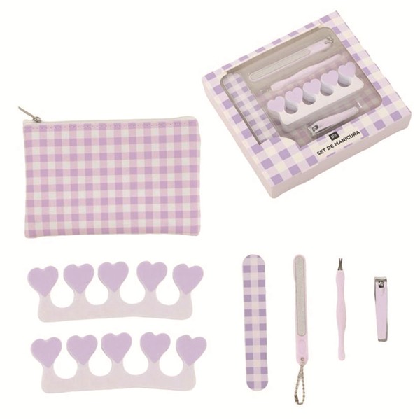 JGO.DE MANICURA 8 PIEZAS BASICS