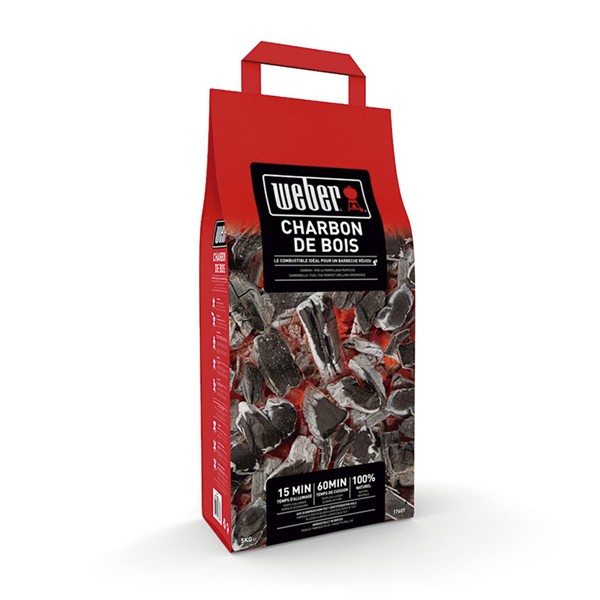 Accesorios BBQ. Saco carb&oacute;n vegetal 5 Kg.