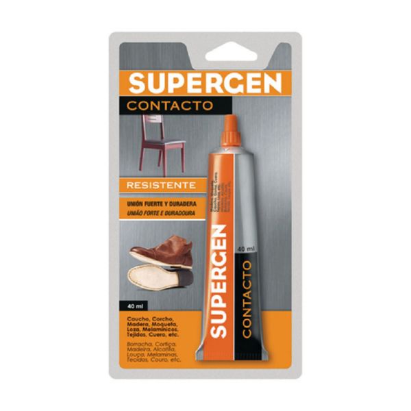 ADHESIVO DE CONTACTO 40ML.SUPERGEN