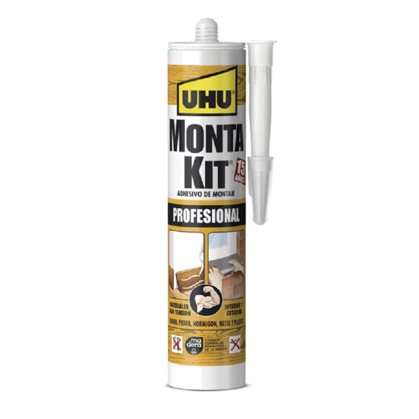 Adhesivo montaje Montakit Profesional 350 g.
