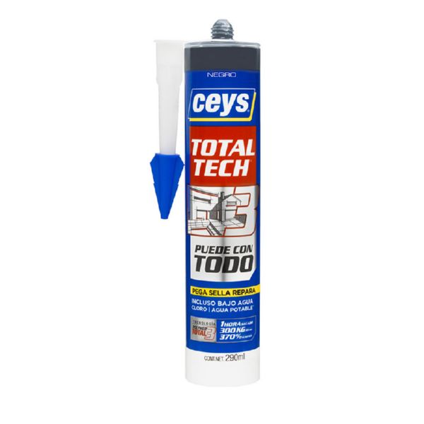 ADHESIVO MS TECH CARTUCHO 290 ML.NE