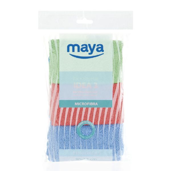 BAYETA MICROFIBRA IDEA PACK 3unidades  30X32