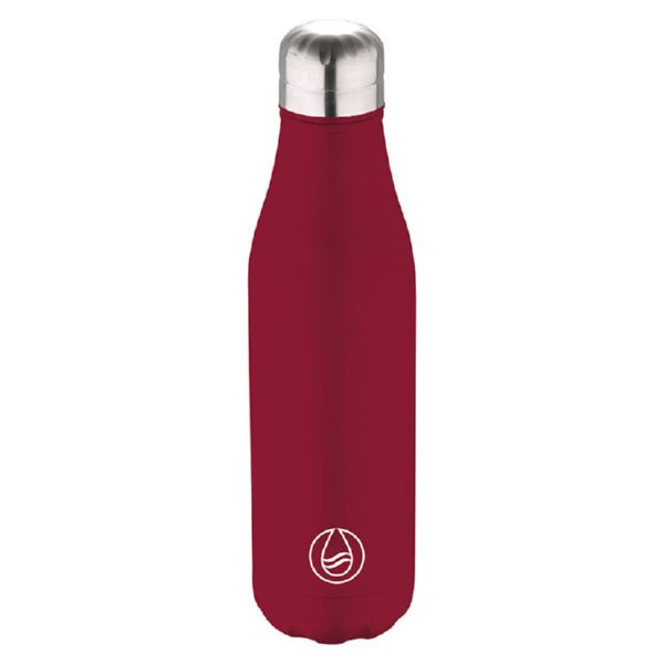 BOTELLA TERMO 500 ML.INOX. ROJA