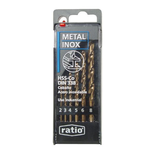BROCAS P/METAL HSS-CO JGO.6 RATIO