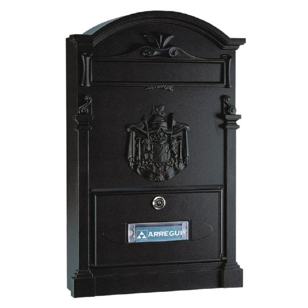 BUZ&Oacute;N ALUMINIO RESID. 26x9xh42 CM. NEGRO
