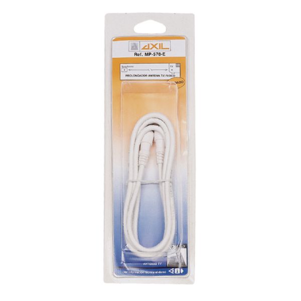 CABLE PROLONGADOR CONEXION 220V CA ORDENADOR CPU