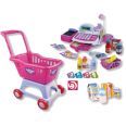 CARRITO SUPERMERCADO Y REGISTRADORA CON ACCESORIOS CON LUCES Y SONIDOS