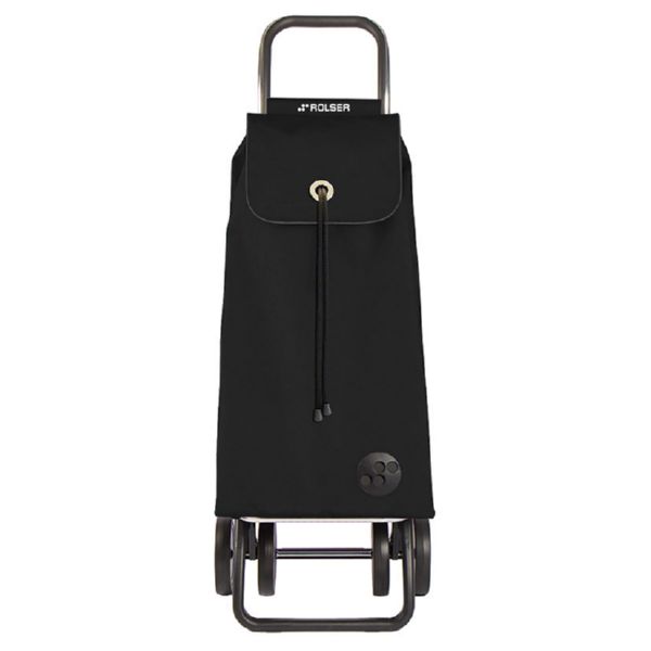 CARRO COMPRA I-MAX MF DOS+2 NEGRO ROLSER