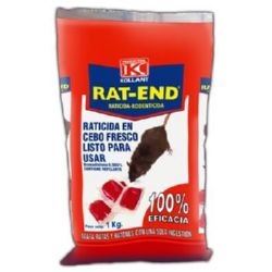CEBO FRESCO RATICIDA IMPEX BOLSA 200gr LISTO PARA USAR RATAS RATONES