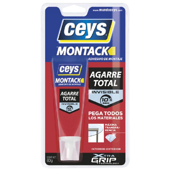 CEYS ADHESIVO MONTAJE MONTACK 100ML TRANSPARENTE