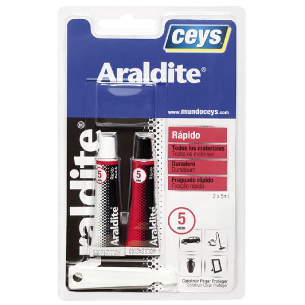 CEYS ARALDIT R&Aacute;PIDO 5ml ADHESIVO EPOXI R&Aacute;PIDO