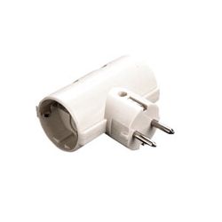 CLAVIJA ENCHUFE DOBLE C/TT LATERAL 10/16A-250V