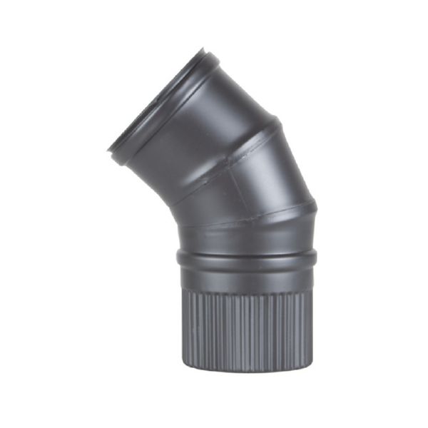CODO 45&ordm;  TUBO PELLET. PINT.  &Oslash; 80