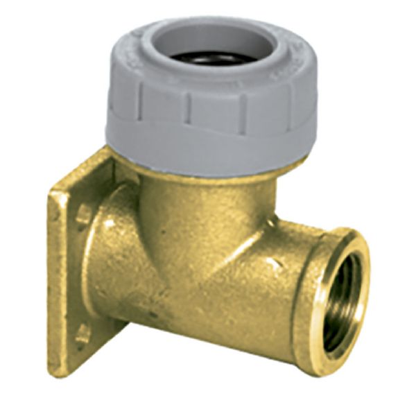 CODO PLACA 90&ordm;LATON HEMBRA POLIBU.1-1/2"