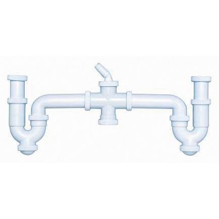 CREARPLAST SIFON CURVO 2SENOS 11/2 Mod.C-59 Ref.025912
