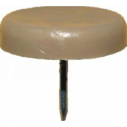 DESLIZANTE SILENCIOSO PL&Aacute;STICO 20mm TOPE MARRON.
