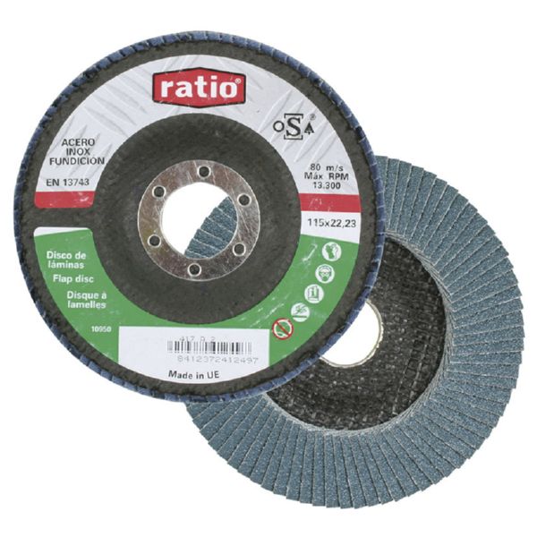 DISCO LAMINA ZIRCONIO Z80/115 RATIO